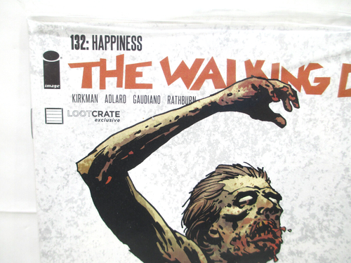 LootCrate Exclusive The Walking Dead '14 Comic Book 132 Happiness Post Card New - Picture 2 of 5