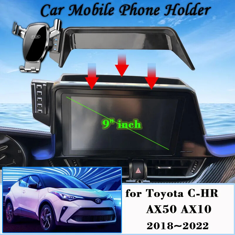 Car Mount for Toyota Mobile Phone Holder GPS Bracket Gravity Stand Accessories