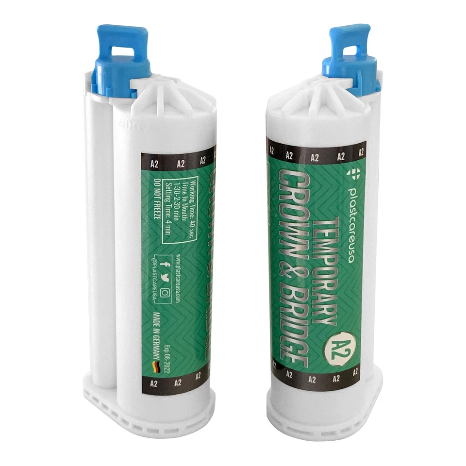 Material de corona y puente temporal A2 10:1 impresión dental 76 g (hecho en GER) Foto 2 de 4