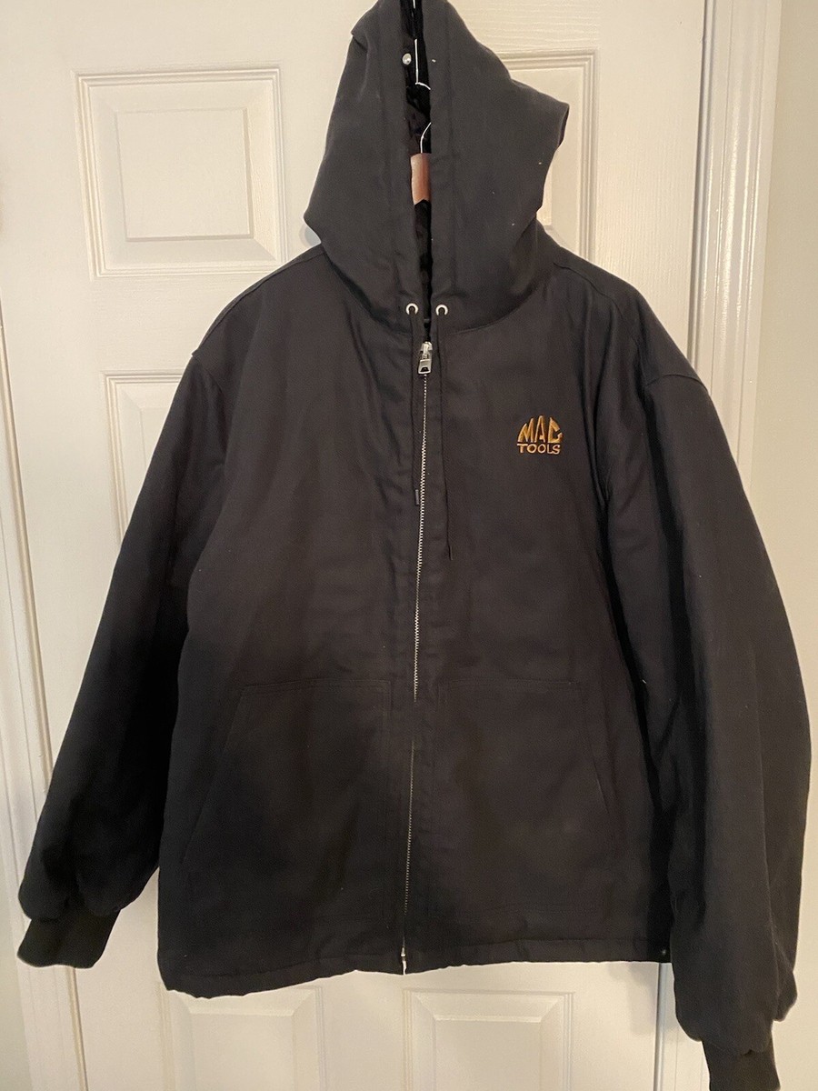 2XL Mac Tools Jacket Black Work Wear Workwear Coat Canvas 2XL Mac Tools Jacket Black Work Wear Workwear Coat Canvas