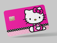 HELLO KITTY 2023 , 2 pc credit card skin DEBIT CARD,TROLLEY GYM