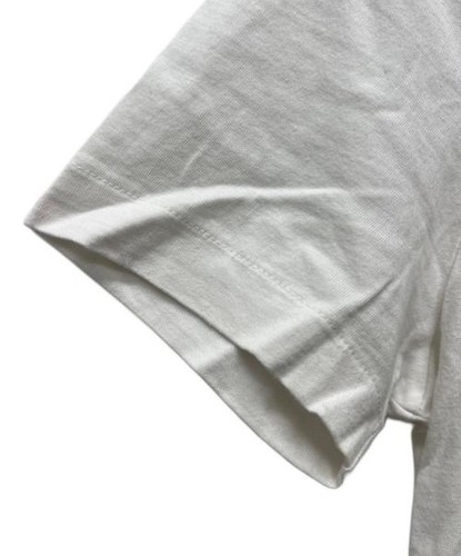 MONCLER Manica corta taglio e cucito bianco c10918016900 8390e - Foto 6 di 10