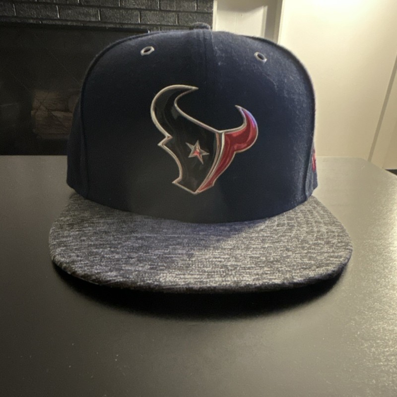 New Era 59FIFTY Houston Texans NFL Draft Cap Navy Gray 7 3/8