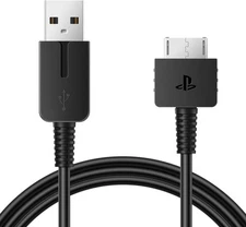 Funturbo Upgraded PS Vita Charger Cable, PlayStation Charging Black 