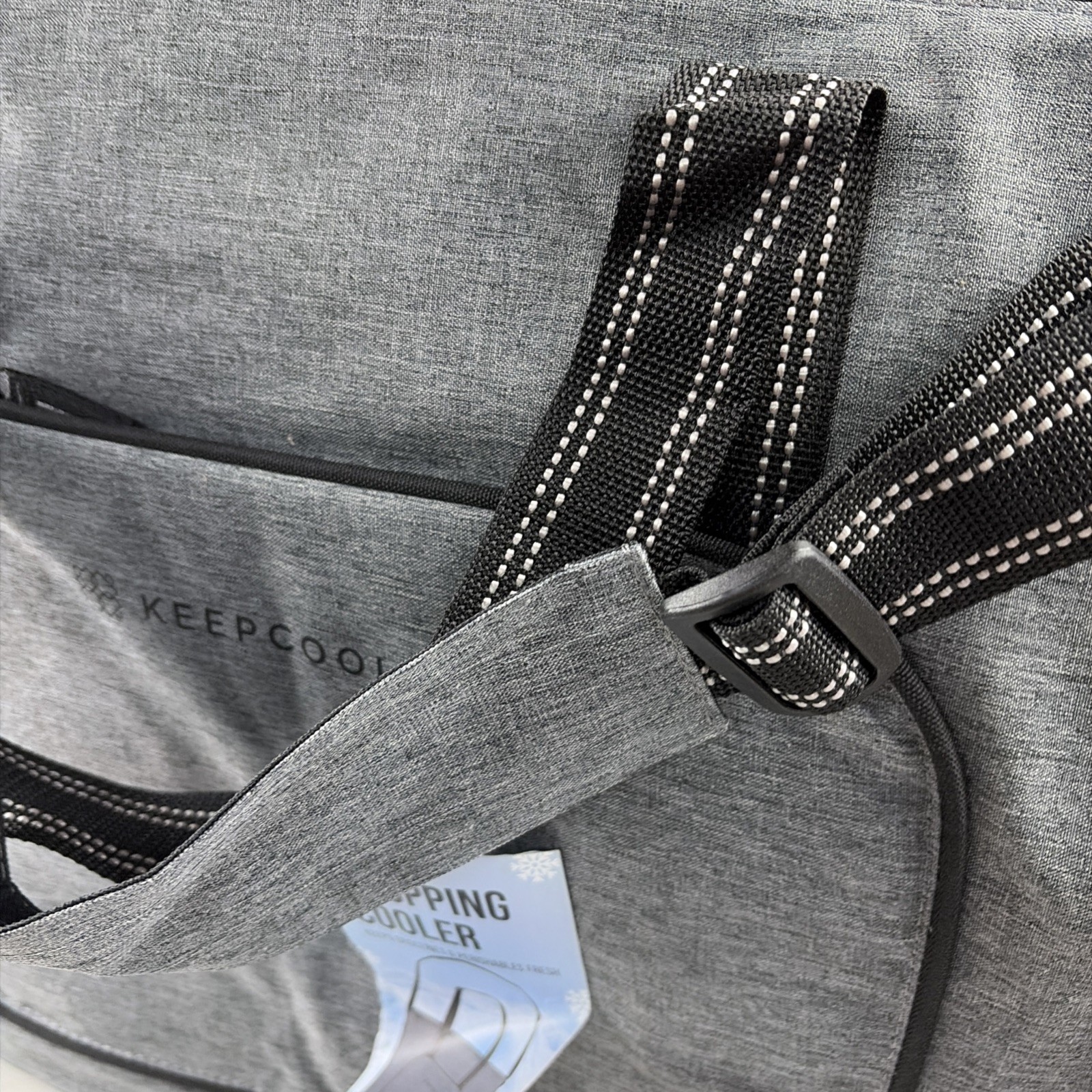 Keep Cool Insulated Reusable Shopping Bag Cooler Gray Costco NEW Rare KEEPCOOL