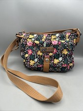 Lily Bloom Christina Purse Crossbody Wildflower Meadow Black Multicolor Floral