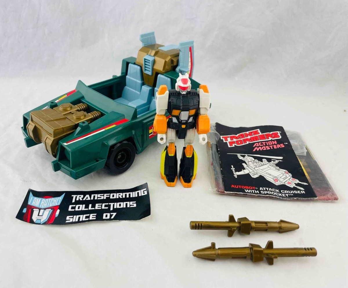 Transformers Original G1 1990 Action Master Sprocket Complete | eBay