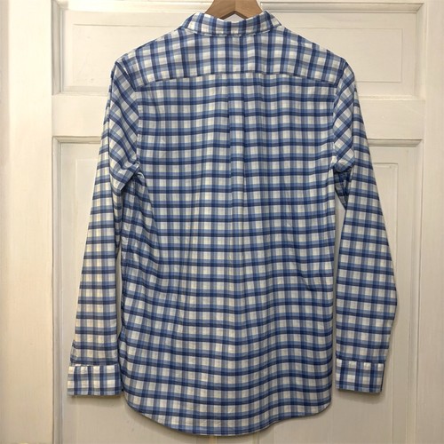 Vineyard Vines On The Go Performance Shirt Blue Check Boys XL 18 (14-16 year) - Picture 6 of 7