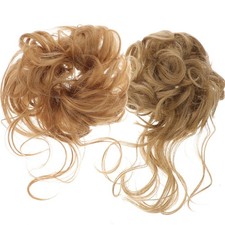 2pcs Messy Bun Hairpiece Curly Bun Hair Pieces Updo Curly Bun Hair Pieces