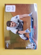 (10) 2018 Topps Chrome Baseball #192 Corey Seager Lot - Los Angeles Dodgers