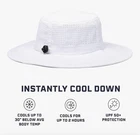 Mission Cooling Anywhere Boonie Hat Cloud White Adult  UPF50-Cools You Down