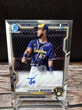 2021 Bowman Chrome Jeferson Quero Prospect Auto #CPA-JQ (RC)
