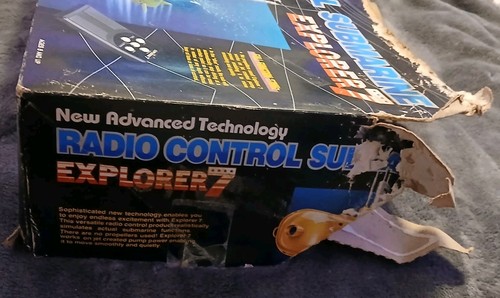 New Adventures Technology Radio Controlled Submarine ~RARE~ 1987 UNTESTED AS IS - Picture 17 of 23