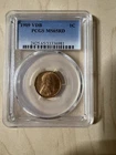 1909 VDB Lincoln Cent PCGS MS65 RD Full Red