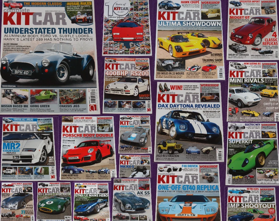Complete Kit Car Magazine - Choice of Back Issues 2017 - 2024 Multi-Buy Discount - Image 1 of 1