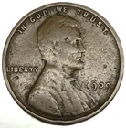 1909 - P Lincoln Wheat Cent Penny Very Good Condition 1c US Coin 1st Year- 3692
