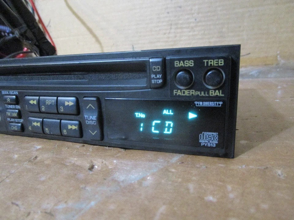95 96 Nissan 240SX Radio Stereo CD Player Receiver AMFM 1995 1996 281850j200 - Image 2 of 4