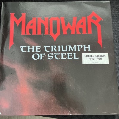 Manowar  The Triumph Of Steel Limited Edition First Run