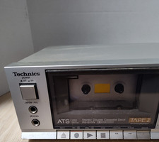 Technics RS-B11W Stereo Dual Cassette Deck Player Vintage  Tested Powers On