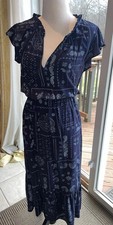 Gap Navy XL Maxi Dress With Elastic Waiste Gorgeous!