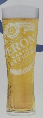 2er Set Peroni Biergläser halbes Pint 10oz - einzeln verpackt