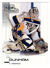 Mike Dunham - Nashville (Hockey Card) 2002-03 Upper Deck Top Shelf # 48 - Mint