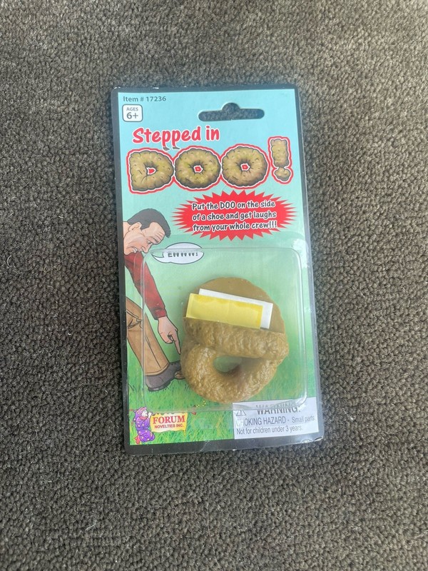 Forum Novelties Fake Poop Gag Prank, Brown Party Kids 5-12 Theme Poop 17236