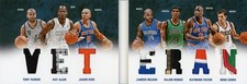 2012-13 Panini Preferred Tony Parker/Ray Allen/Jason Kidd/Jameer Nelson/Rajon Ro
