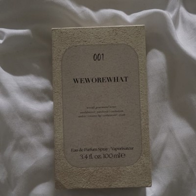 WEWOREWHAT 001 Eau de Parfum Spray 3.4 fl oz Sandalwood Patchouli Amber