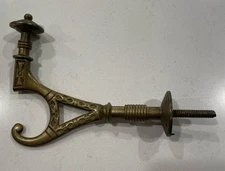 Antique / Vintage Brass Victoian Hat or Coat Hooks Hardware