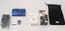 Canon PowerShot ELPH 170 IS Camera 20MP 12x w/ battery, charger, SD Parts Only