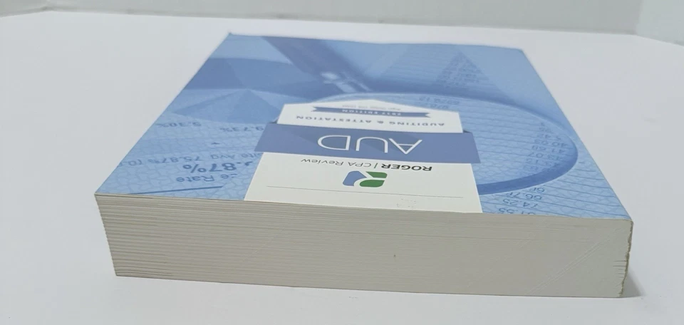 Roger CPA Review 2017 Auditing & Attestation Textbook - Image 2 of 4