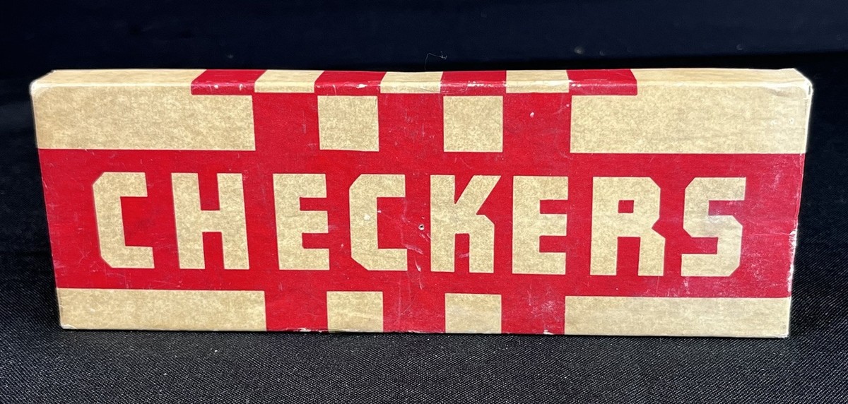 Vintage Checkers HaL-Sam 1940'S Original box Includes Checkerboard