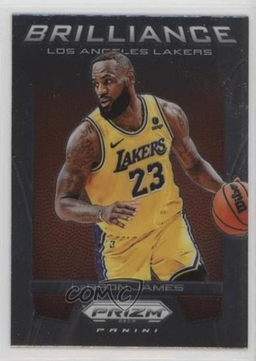 2023-24 Panini Prizm Deca Brilliance LeBron James #13 02v3