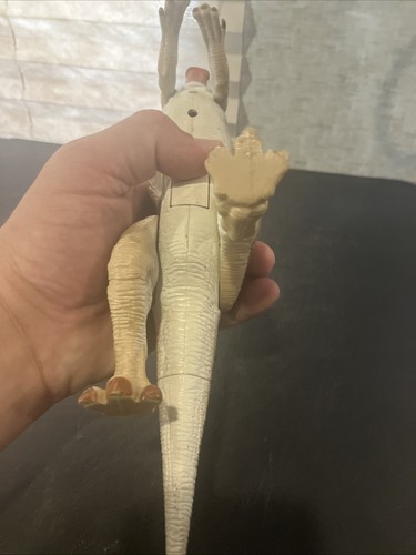 Vintage Jurassic Park Il Mondo Perduto Parasaurolophus JP19 1997 Dino B FUNZIONA! - Foto 3 di 3
