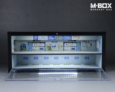 Diorama - Namba Sennmae Parking - 38,7x16x16,5 cm  -  - Mbox 1:64