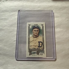 2025 Allen and Ginter Ty Cobb Mini Brooklyn Back 8/25 SSP Rare Tigers HOF