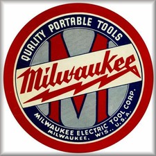 Milwaukee Tool Emblem/Logo, flat flexible Too...