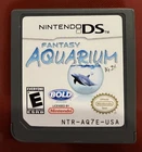 Aquarium Nintendo DS Authentic Tested & Works! CARTRIDGE ONLY
