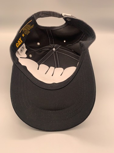 Cappello Caterpillar Berretto Strap Back OS Grigio GATTO Baseball Costruzione Outdoor Uomo - Foto 9 di 12