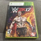 WWE 2K17 Xbox 360 Complete CIB Brock Lesnar Wrestling Game w/ Manual