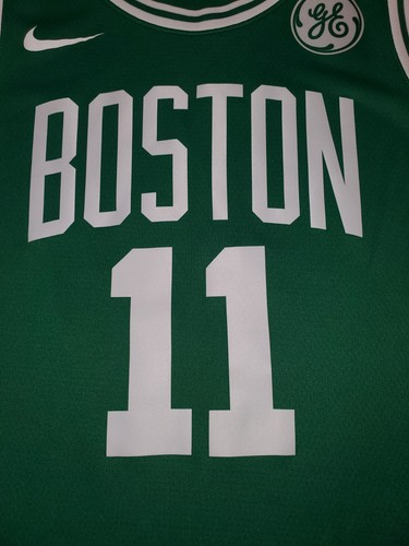 New Nike KYRIE IRVING Green BOSTON CELTICS Mens NBA Team Swingman JERSEY 56 2XL - Picture 11 of 21