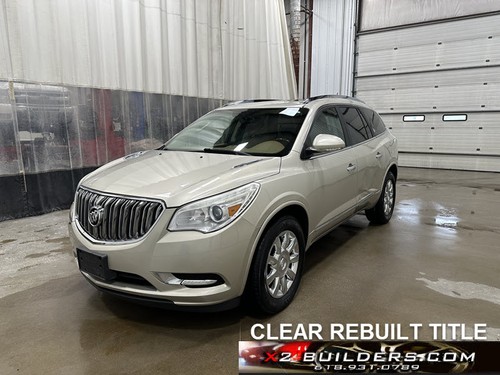 2014 Buick Enclave CLEAR REBUILT TITLE 