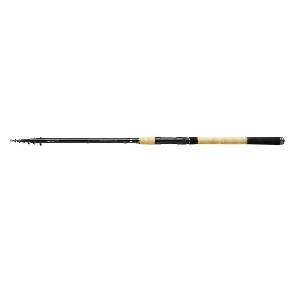 DAIWA Megaforce Tele 3,60 m 10-40 g Canne Télescopique Noire 6 brins 6 anneaux - Photo 1/1