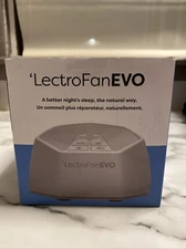 LectroFan ASM1020 EVO White Noise Sound Machine White Slightly Used