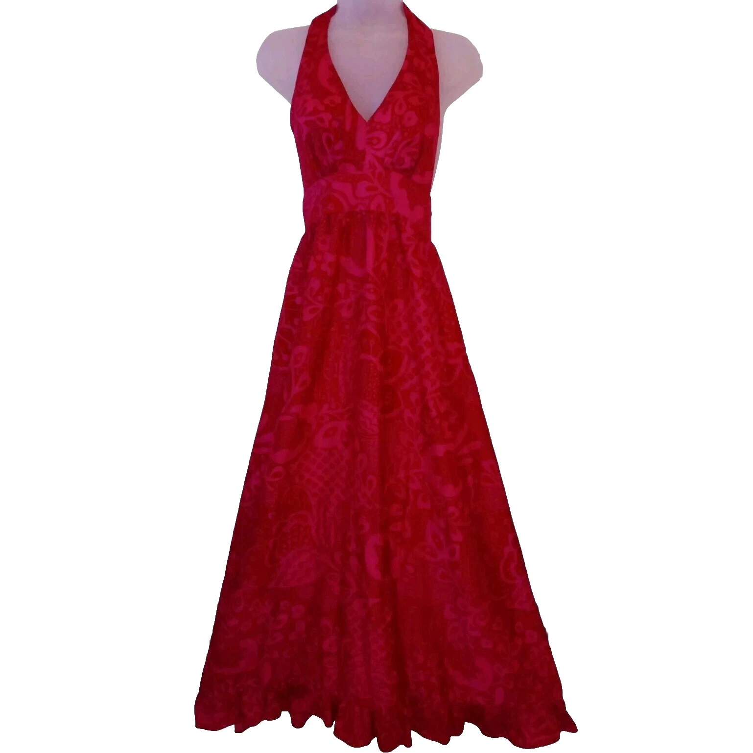 Algodón Verano/Playa Vestidos Vintage Hawaiana para Mujeres