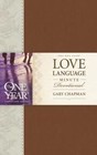 The One Year Love Language Minute Devotional by Gary Chapman (Hardback, 2014)