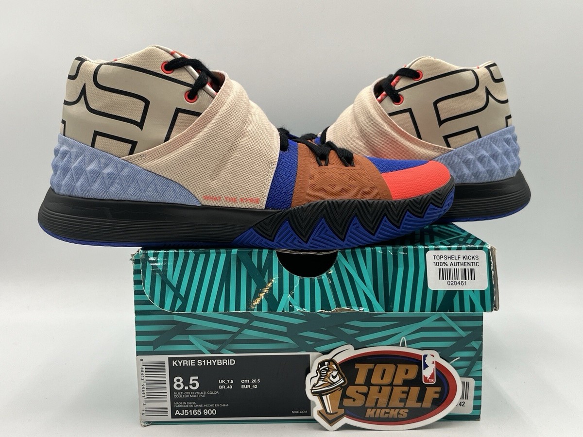 スニーカー Nike Kyrie S1 Hybrid Black 'What The' 2017 Nike Kyrie S1 Hybrid What The 2017 Size 8.5 Used Rare