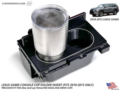 Cup Holder Upgrade for Lexus GX460 (2010-2013) for large tumblers - Picture 5 of 9