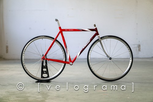 FRANCESCO MOSER ALU GARA ORIA 7020 ALUMINIUM T51 1990er TOP ZUSTAND